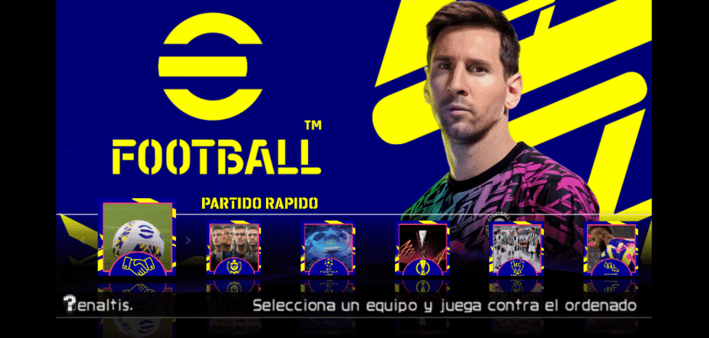 Télécharger eFootball PES 2023 ISO PPSSPP  243Android